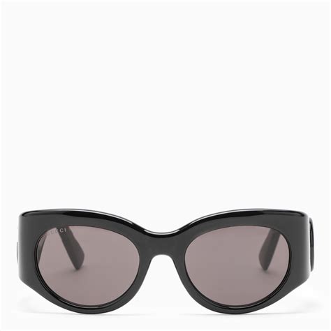 gucci schwarze sonnenbrille damen